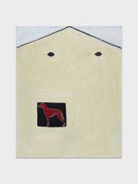 Haus und Hund 7 by Valentin Carron contemporary artwork painting