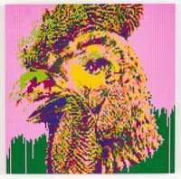 Zodiac·Chicken by Ai Weiwei contemporary artwork painting, sculpture