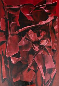 red by Ayka Go contemporary artwork painting