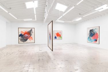 Exhibition view: Sigrid Sandström, Janus, Anat Ebgi, Los Angeles (8 July–19 August 2023). Courtesy Anat Ebgi.