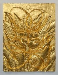 Golden Archives-Ensete Gilletii by Hu Weiyi contemporary artwork sculpture