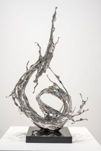 Silver River by Zheng Lu contemporary artwork sculpture