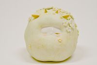 Keep warm together by Miyako Terakura contemporary artwork ceramics