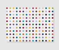Diazo Blue B by Damien Hirst contemporary artwork painting