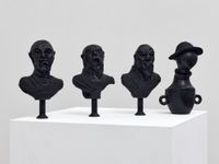 Skatbrüder by Thomas Schütte contemporary artwork sculpture