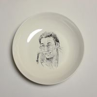 Election, “Eat the Spoon too, Dish 6 by Chow Chun Fai contemporary artwork sculpture