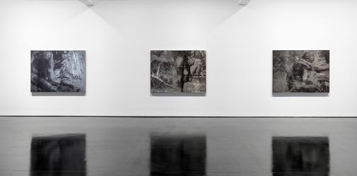 Exhibition view: Danie Mellor, redux, Tolarno Galleries, Melbourne (29 April–21 May 2022). Courtesy Tolarno Galleries.
