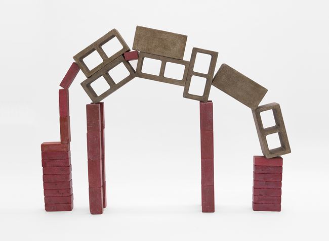7 block and 36 brick horse by Matt Johnson contemporary artwork