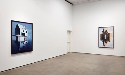 Exhibition view: James Casebere, On the Water's Edge, Sean Kelly, New York (13 December 2019–25 January 2020). Courtesy Sean Kelly, New York. Photo: Jason Wyche, New York.