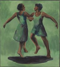 Willow Strip by Lynette Yiadom-Boakye contemporary artwork painting