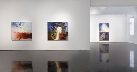 Exhibition view: Benjamin Armstrong, Pictures for Thinking, Tolarno Galleries, Melbourne (12 February–5 March 2022). Courtesy Tolarno Galleries.