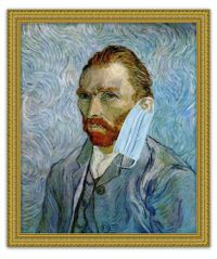 Van Gogh by The Connor Brothers contemporary artwork painting