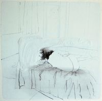 On / Out (Drawing Series) #4 by Marie Le Lievre contemporary artwork works on paper