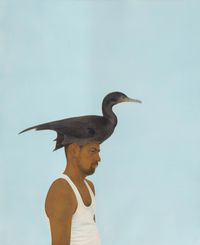 Untitled (The Bird Hunter Series IV) by Ali Kazim contemporary artwork painting, works on paper