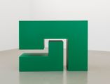 Untitled Estructura (Green) by Carmen Herrera contemporary artwork 2