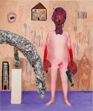 Intergalactic by Jannis Varelas contemporary artwork painting, drawing, mixed media