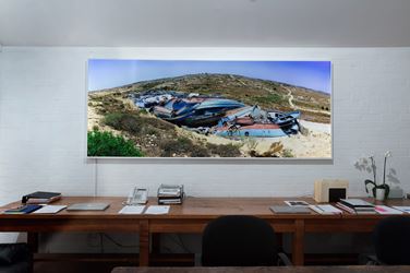 Exhibition view, Isaac Julien, Refuge, 2016. Courtesy Roslyn Oxley9 Gallery, Sydney.