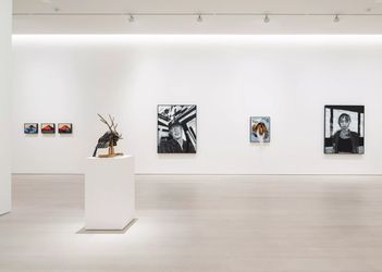 Exhibition view: Glenn Kaino, Walking with a tiger, Pace Gallery, 540 West 25th St, New York (12 January–24 February 2024). Courtesy Pace Gallery.