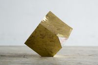 Uncovered Cube #72 by Madara Manji contemporary artwork sculpture
