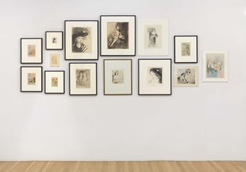 Exhibition view: Marie Laurencin, An Exhibition Organized by Jelena Kristic, Galerie Buchholz, New York (5 March–16 May 2020). Courtesy Galerie Buchholz Berlin/Cologne/New York.