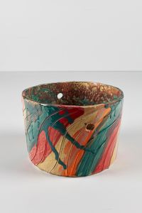 Untitled Ugly Pot by Rashid Johnson contemporary artwork ceramics