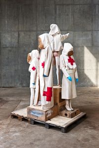 Salvation by Atelier Van Lieshout contemporary artwork sculpture, textile