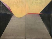 Two Suns by Omar Barquet contemporary artwork works on paper, sculpture