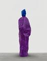blue violet nun by Ugo Rondinone contemporary artwork 2