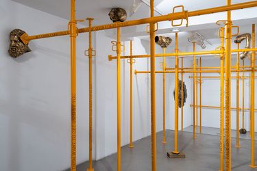 Exhibition view: Carlos Aires, EL MUNDO, Sabrina Amrani Gallery, Madrid (8 November 2023–13 January 2024). Courtesy Sabrina Amrani Gallery.