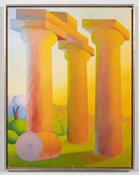 Tre Colonne by Salvo contemporary artwork painting
