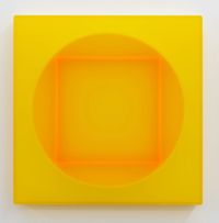 Square Peg, Round Hole by Kāryn Taylor contemporary artwork painting, works on paper