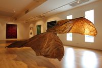 Double Wing by Huang Yongping contemporary artwork sculpture, textile