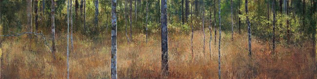 Forest Edge, Spring Creek by A.J. Taylor contemporary artwork