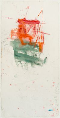 Untitled (from the series Aridane) by Martha Jungwirth contemporary artwork works on paper