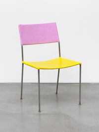 Künstlerstuhl (Artist's Chair) by Franz West contemporary artwork sculpture