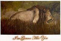 I'm Gonna Miss You by Daniel Boyd contemporary artwork painting