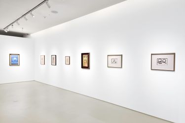 Exhibition view: Kim Whanki: Poetry and Song, Seojung Art Busan (11 May – 17 June 2022). © Whanki Foundation · Whanki Museum