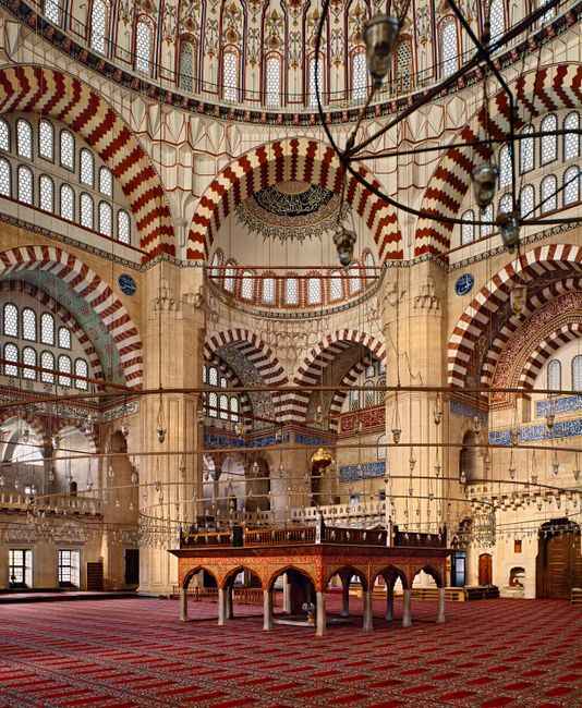 Selimiye Mosque, Edirne, Turkey by Ahmet Ertug contemporary artwork