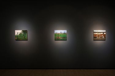 Exhibition view: George Shaw, A Scrap of History, Lin & Lin Gallery, Taipei (4 September–9 October 2021). Courtesy Lin & Lin Gallery.
