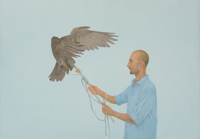 Untitled (Bird Hunter V) by Ali Kazim contemporary artwork