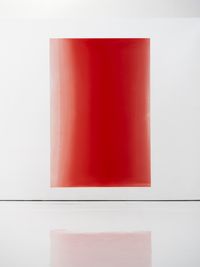 Breathing light-Red in red-23-1 by Kim Taek Sang contemporary artwork painting