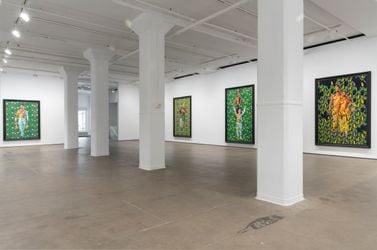 Exhibition view: Kehinde Wiley, HAVANA, Sean Kelly, New York (28 April–17 June 2023). Courtesy Sean Kelly. Photo: Adam Reich.