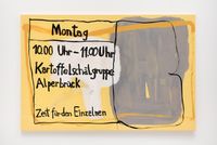Kartoffelschälgruppe Alperbrück by Michaela Eichwald contemporary artwork painting