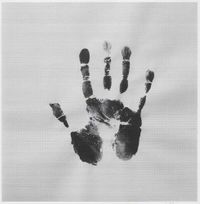 Father 1927.12.03-2010.08.27, My Father’s Handprint (Right) by Li Lang contemporary artwork print