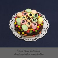 Birthday Cakes by Man Ching Ying Phoebe contemporary artwork mixed media