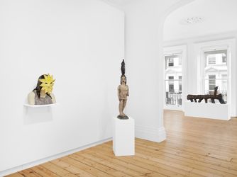 Exhibition view: Klara Kristalova, The Cold Wind and the Warm, Lehmann Maupin, London (27 June–9 September 2023). Courtesy the artist and Lehmann Maupin, New York, Hong Kong, Seoul, and London.