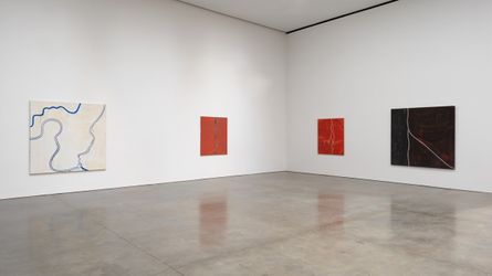 Exhibition view: Donald Judd, Paintings 1959–1961, Gagosian, 555 West 24th Street, New York (10 November 2021–22 January 2022). Artwork © Judd Foundation/Artists Rights Society (ARS), New York. Courtesy Gagosian. Photo: Rob McKeever