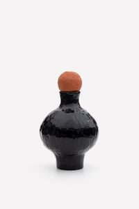 Terracotta Ball by Alexandra Standen contemporary artwork sculpture
