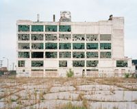 Fisher Body 21 #1 (Hastings Ave cnr Piquette Ave), Detroit, MI by Frank Schwere contemporary artwork photography
