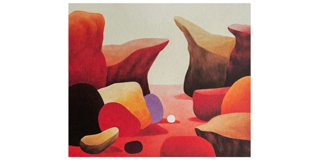 Still Life (Rocks), 2023 by Nicolas Party | Ocula